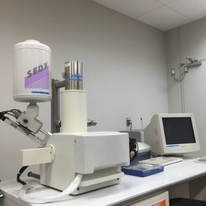 走査型電子顕微鏡+エネルギー分散型Ｘ線分析装置 (1F)(SEM+EDX, SSX-550+SEDX-500)
